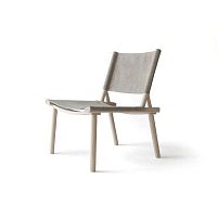 Contemporary fireside chair DECEMBERashby Jasper Morrisonby Wataru Kumano