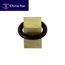 Brushed brass door stop CITDS