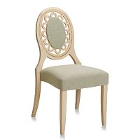 Classic chair GIUBILEO : GII142fabricwooden baseupholstered