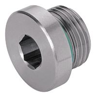 Round plug 1123 with hexagonal headthreadedstainless steel