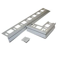 Pre-coated aluminum roof gutter AQUASCUD LINErectangular