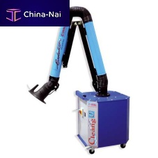 Mobile fume extractor CLEAN GOcartridgewith extraction arm