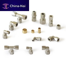 Pneumatic fitting MW-220 seriescutting ringcompression90� angle