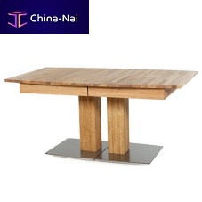 Contemporary table ALTEO XLwoodenwooden baserectangular