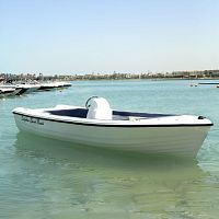 Outboard small boat FLOKAopencenter consolesport