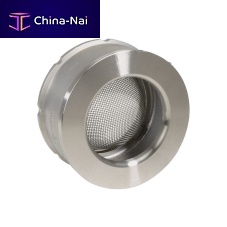 Hydraulic strainer flange
