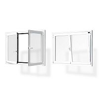 Glass window SERIE S-5020 ALUaluminumcasementfixed