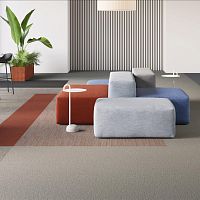 Tufted carpet ESSENCE PURETextilene®commercialplain