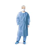 Unisex surgical gown SMD 1202disposablenon-wovenblue