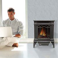 Gas heating stove GVFS205 kW...10 kWtraditionalcast iron