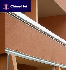 Extruded aluminum roof gutter DALLNET O®corner