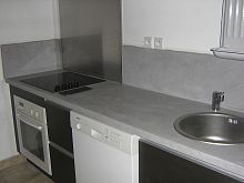 Concrete countertop gypsum plasterkitchenpolished