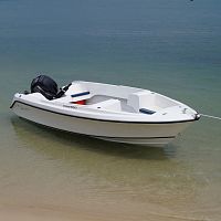 Outboard small boat Adingi 550opensport-fishing4-person max.