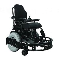 Electric wheelchair SCOREindoorlacrossewith legrest