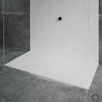 Rectangular shower base Mondrianrecessedflushextra-flat