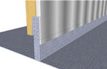 Ship partition wall sandwich panel WET 5 B-15