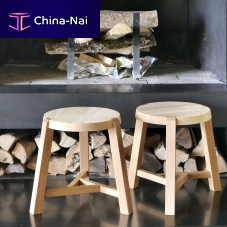 Contemporary stool Yoakashoak base