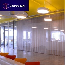 Metal fastening system CURTAINfor facade claddinginteriorexterior