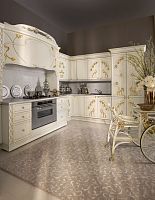 Contemporary kitchen LIBERTY solid woodwood veneerwooden
