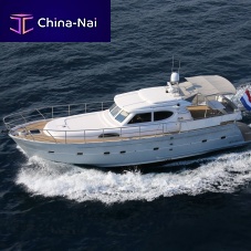 Inboard express cruiser E4diesel enginesemi-displacement hullhard-top