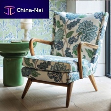 Upholstery fabric CYNARA for curtainfloral patterncotton