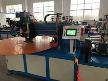 Hydraulic bending machine tubeprofilecutting