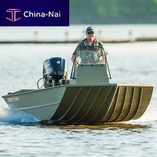 Outboard jon boat 1870 RETRIEVER FCC center consolesport-fishingaluminum