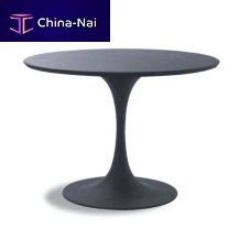 Contemporary bistro table BITHIAsteelroundfor restaurant