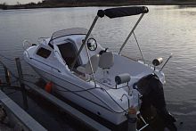 Outboard small boat QX480opendouble terrace decksport