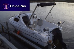 Outboard small boat QX480opendouble terrace decksport