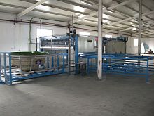 Panel thermoforming machine prototypingautomatedindustrial