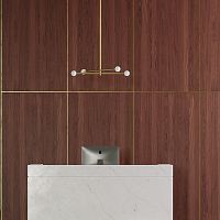 Ceiling acoustic panel TIMBERfor wallpolyester fiberrectangular