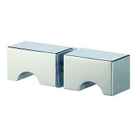 Contemporary door knob PCBM-25Q brushed stainless steelpolished stainless steel