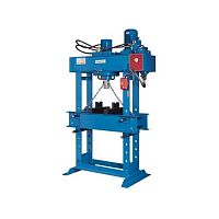 Hydraulic press KNWP H 60motorizedstraighteningassembly