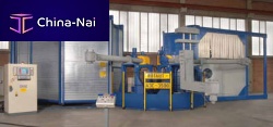 5 work areas roto-molding machine ROTAUT with independent arms