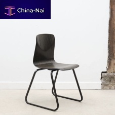 Industrial design chair Galvanitas S23indoorplywoodebony