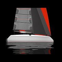 Catamaran Raku 36racingwith bowsprit