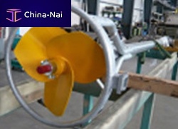 Turbine agitator verticalconstruction