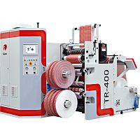 Label slitter-rewinder CR/TR Seriesfor packaging