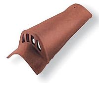 Ventilating roof tile A���11curvedsmallclay