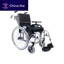 Manual wheelchair Barracudaoutdoorindoorwith legrest