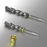 Dental implantology burr DLCcoating