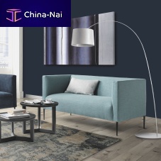 Contemporary sofa MORRISfabricleather