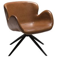 Traditional armchair GAIAvelvetleathersteel