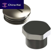 Hexagonal plug MSPcylindricalthreadedbrass