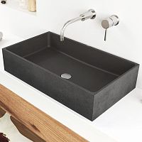 Countertop washbasin BOXconcreterectangularcontemporary