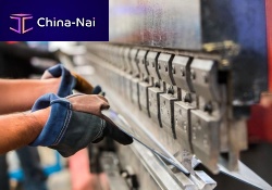 Industrial sheet bending with presssteelstainless steel