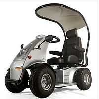 Electric mobility scooter 40324-wheelwith cab