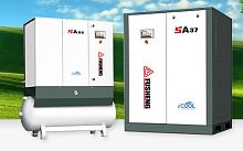 Screw compressor SA 08-37 seriesairstationaryoil-injected
