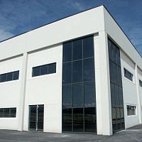 Panel curtain wall precast concrete